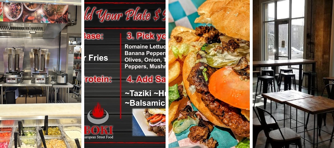 Boki European Street Food Menu